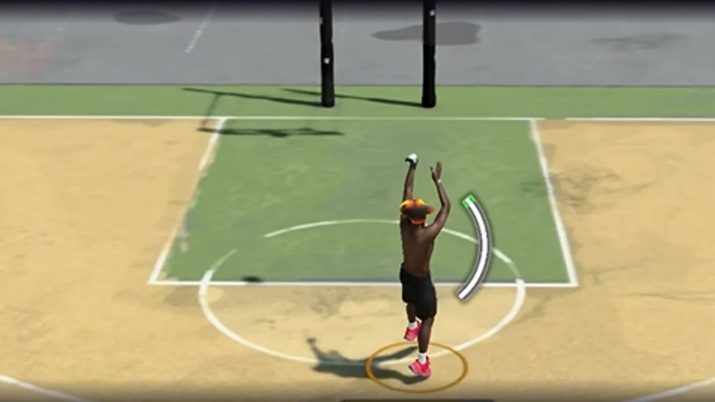 NBA 2K27 auto green perfect release with full green shot meter on Park court PC